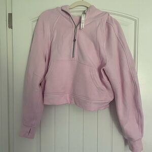 NWOT Lululemon Pink Scuba Hoodie M/L